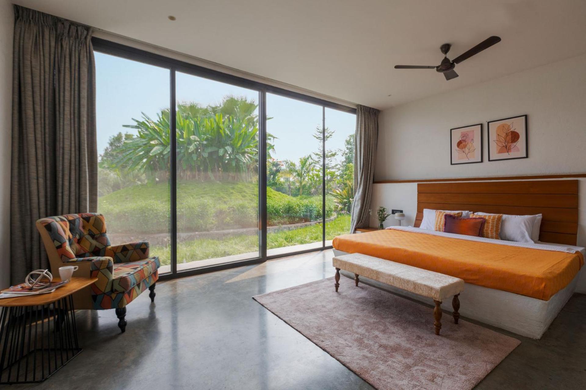 Open House By Stayvista - Nestled In Nature, Featuring A Swimming Pool & Expansive Lawn For A Serene Retreat Shikrapur Exteriör bild